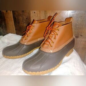 NEW Men’s LL Bean Duck Boots size 10